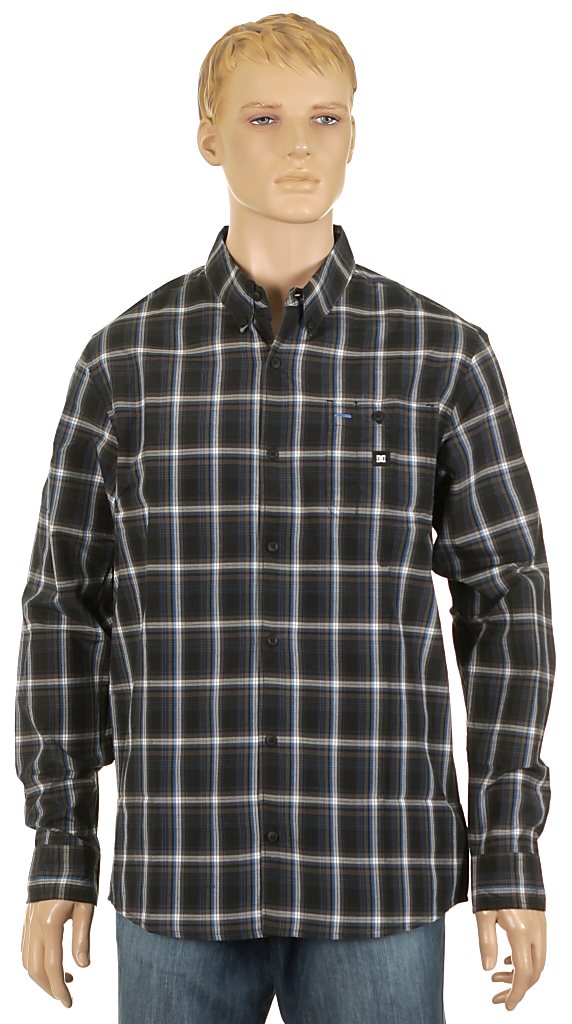 košile DC Pounder LS - Black