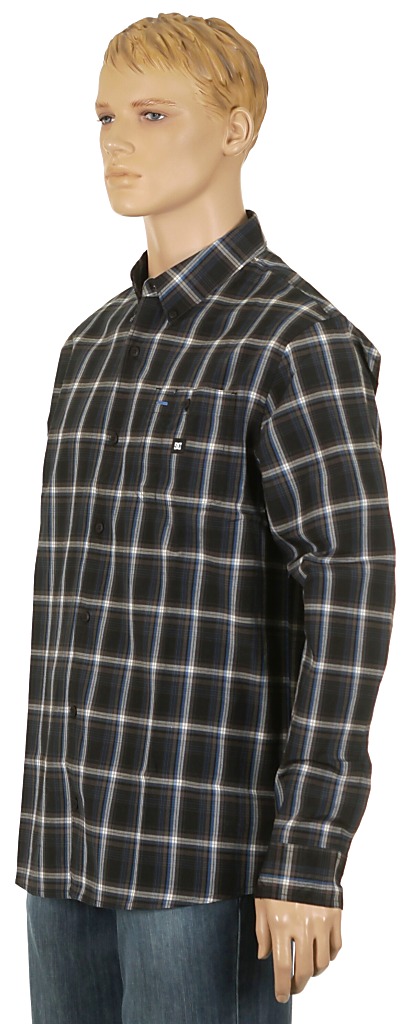 košile DC Pounder LS - Black