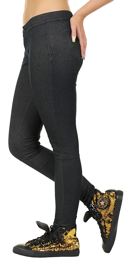 nohavice Quiksilver Derby Day Jegging - Still Night