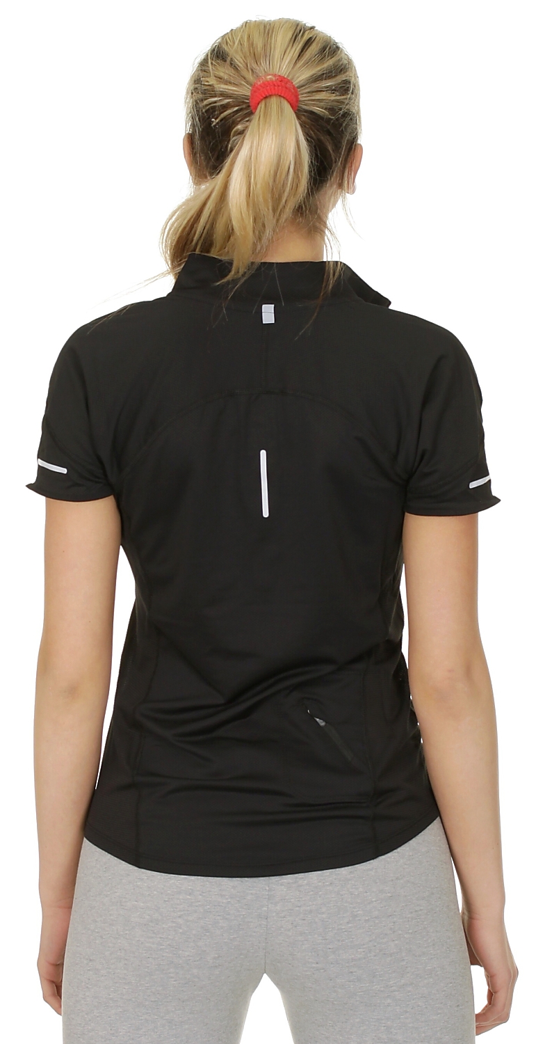 dres Nike Sphere 1/2 Zip Top - 010/Black/Black/Reflective Silver