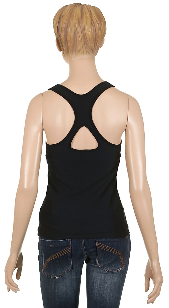 tielko Nike Victory Mesh Long Bra - 010/Black/White