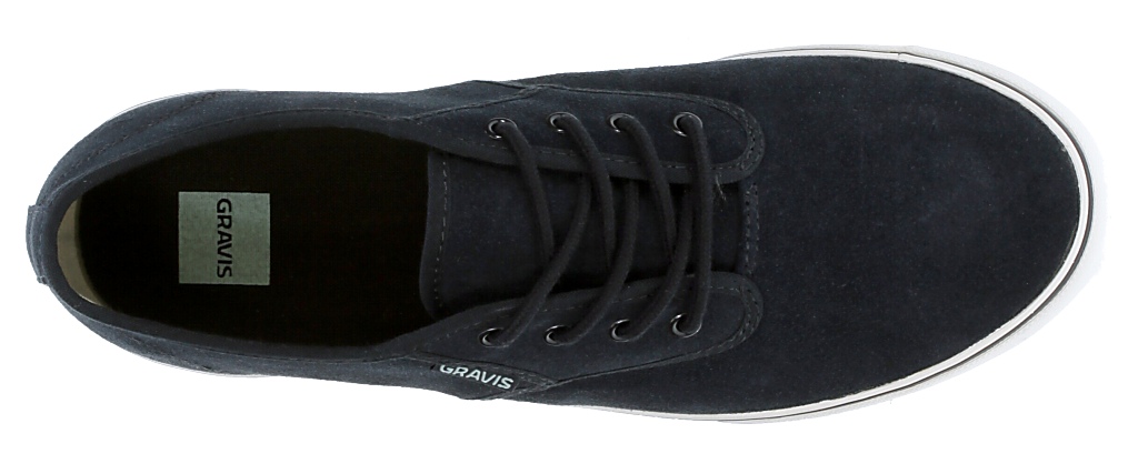 topánky Gravis Slymz Suede - Dark Navy