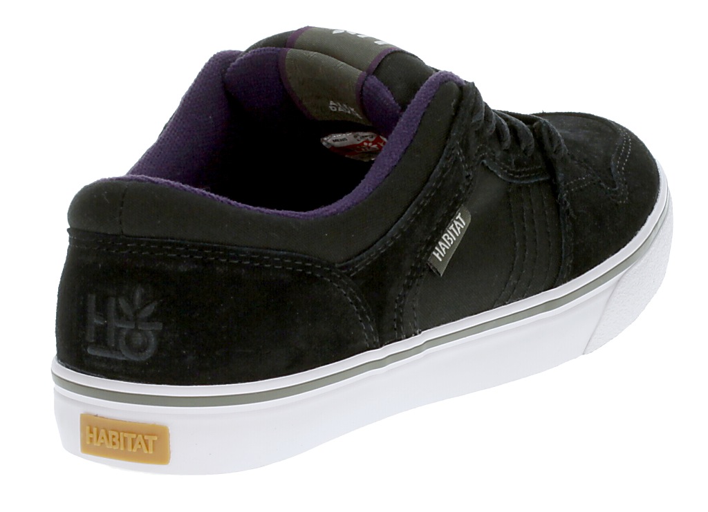 topánky Habitat Summit Low Vulc - Black/Eggplant