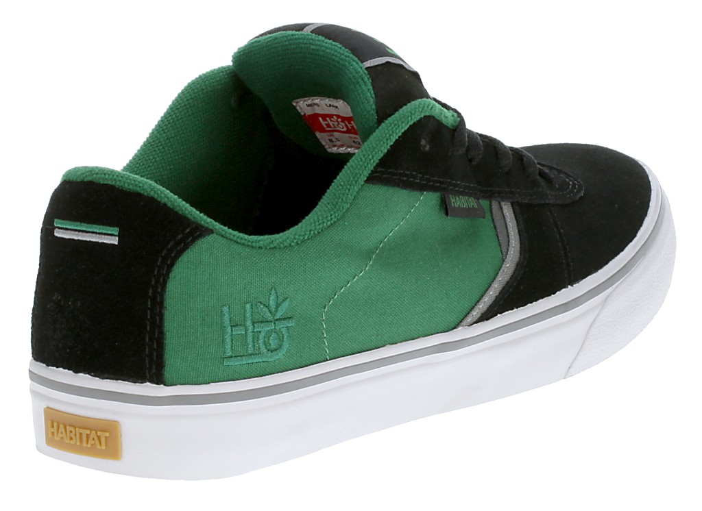 Habitat Lark Shoes - Black/Green