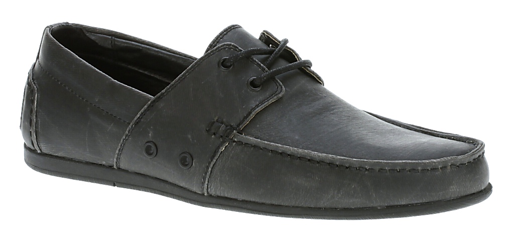 topánky Gravis Rieder Lace Wax - Black Wax