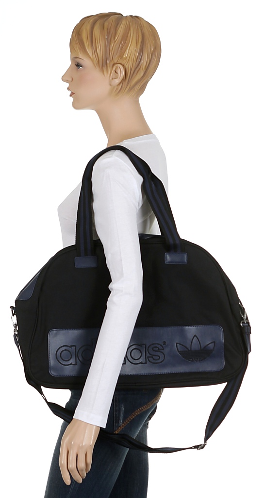 taška Adidas SPO Holdall - Black/Dark Indigo