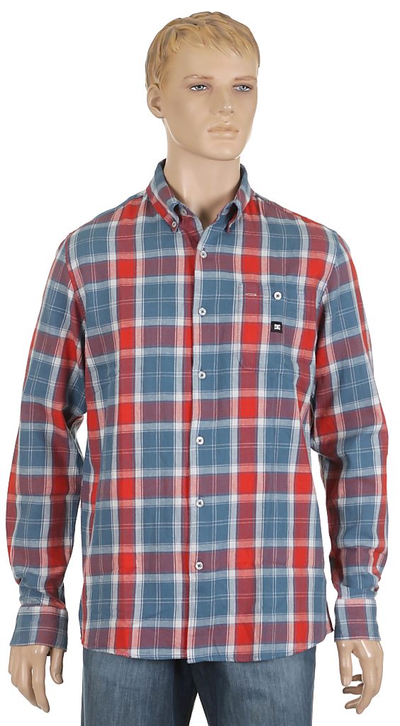 košeľa DC Riggs LS - Blue Ashes