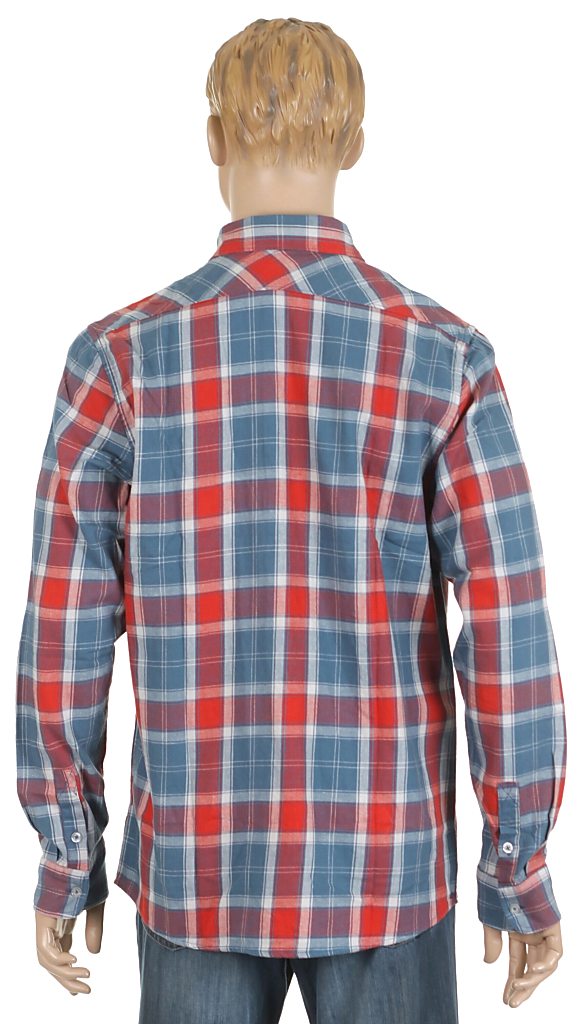 košeľa DC Riggs LS - Blue Ashes