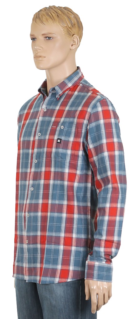 košeľa DC Riggs LS - Blue Ashes