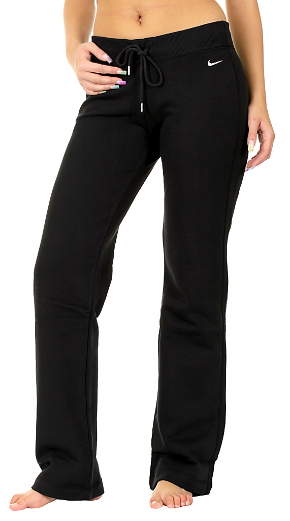 tepláky Nike Squad FT Open Hem - 010/Black/White