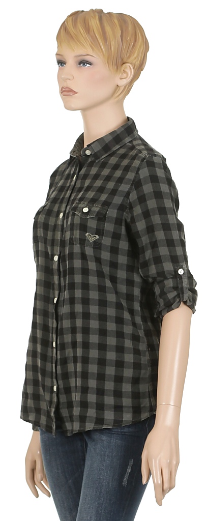 košeľa Roxy Coco Plaid 2 LS - Letilly Plaid Multi