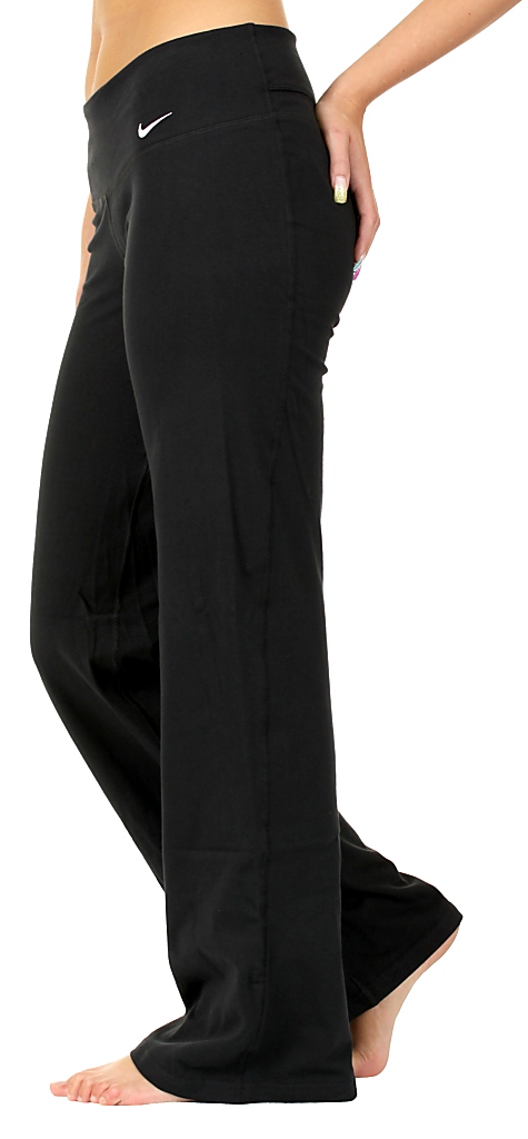 spodnie dresowe Nike Regular DF Cotton - 010/Black/Black/White