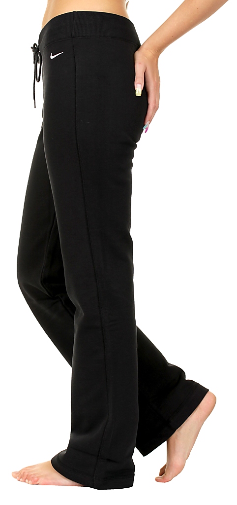 tepláky Nike Squad FT Open Hem - 010/Black/White
