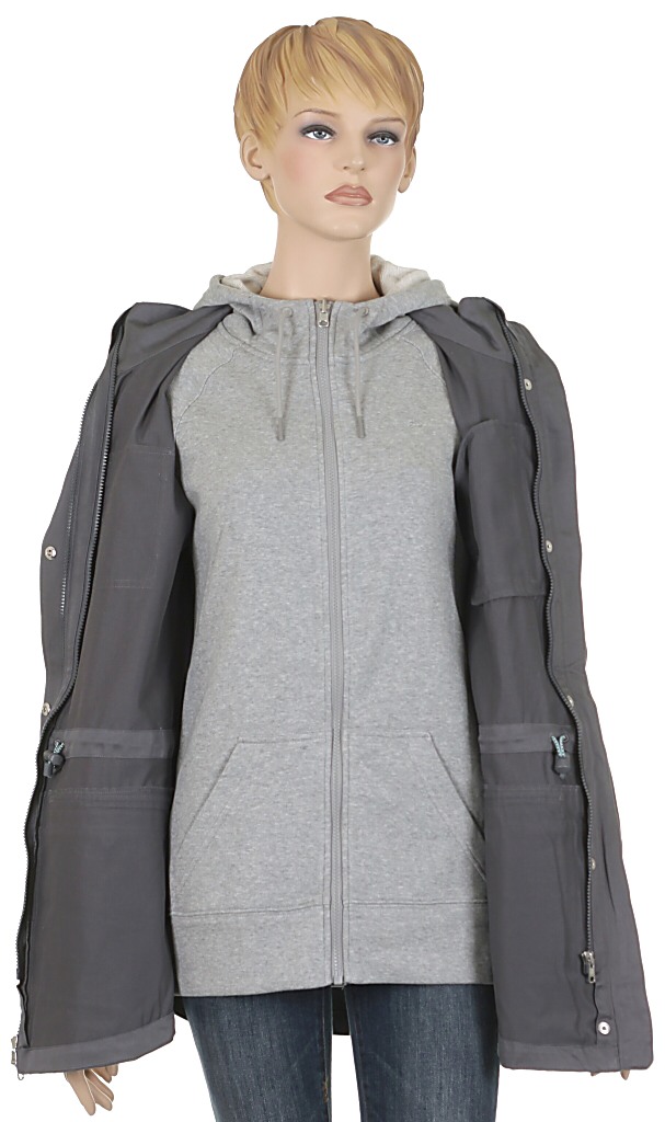 kabát Nike 6.0 M6.0 Parka - 011/Dark Gray/Dark Gray Heather/Dark Gray