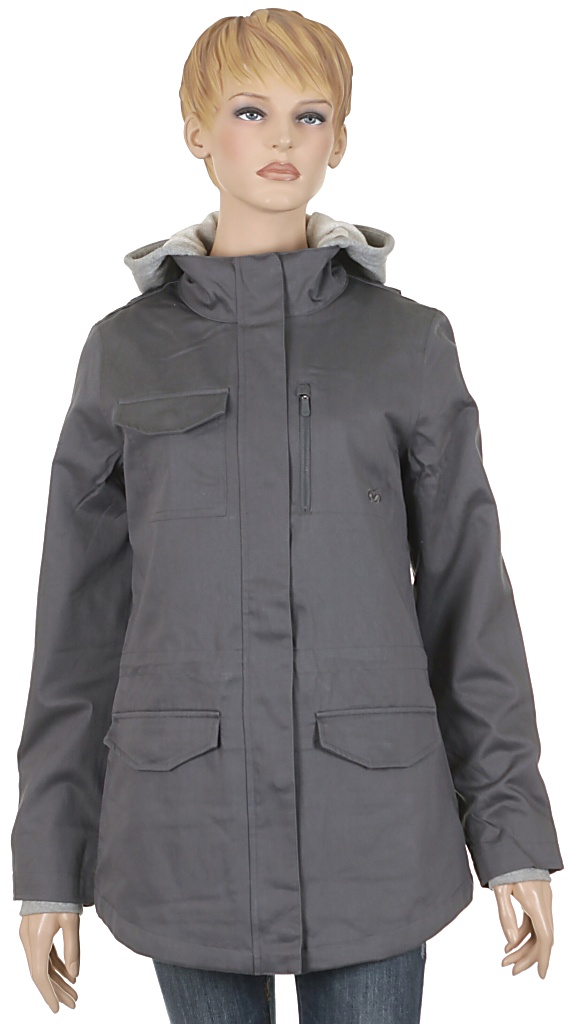 kabát Nike 6.0 M6.0 Parka - 011/Dark Gray/Dark Gray Heather/Dark Gray
