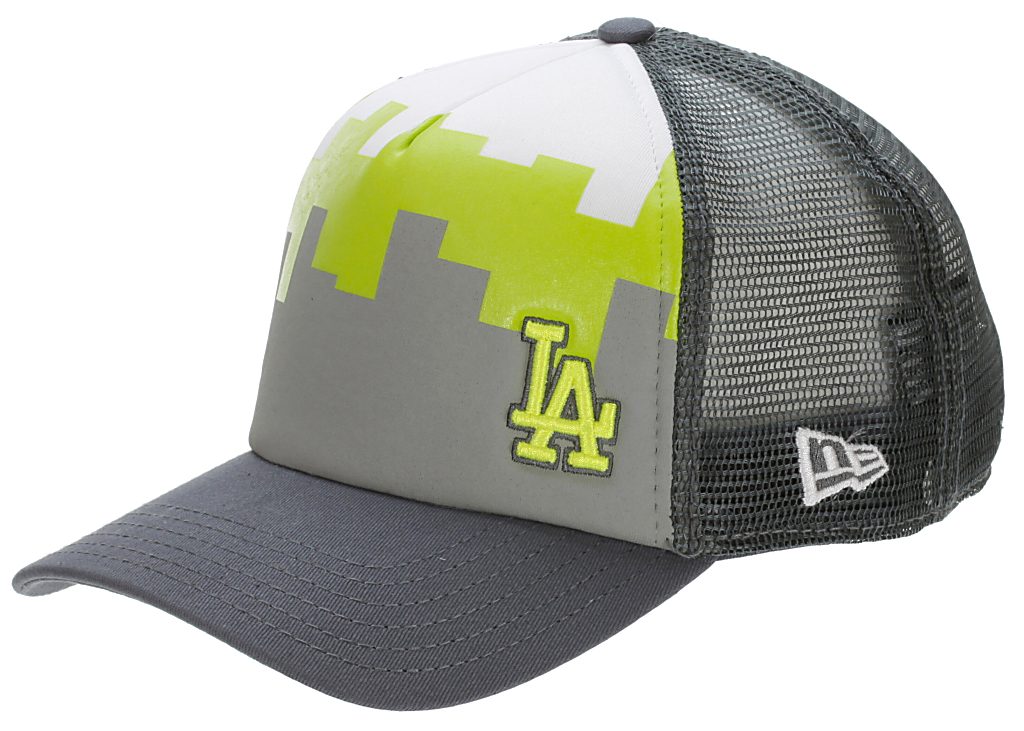 cap New Era Fazeraway Los Angeles Dodgers - Storm Gray/Gray/Cyber Green