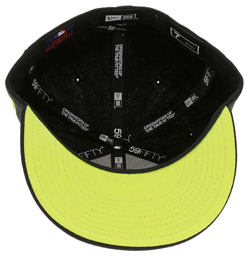 New Era 59F D-Front Los Angeles Dodgers cap - Black/Cyber Green