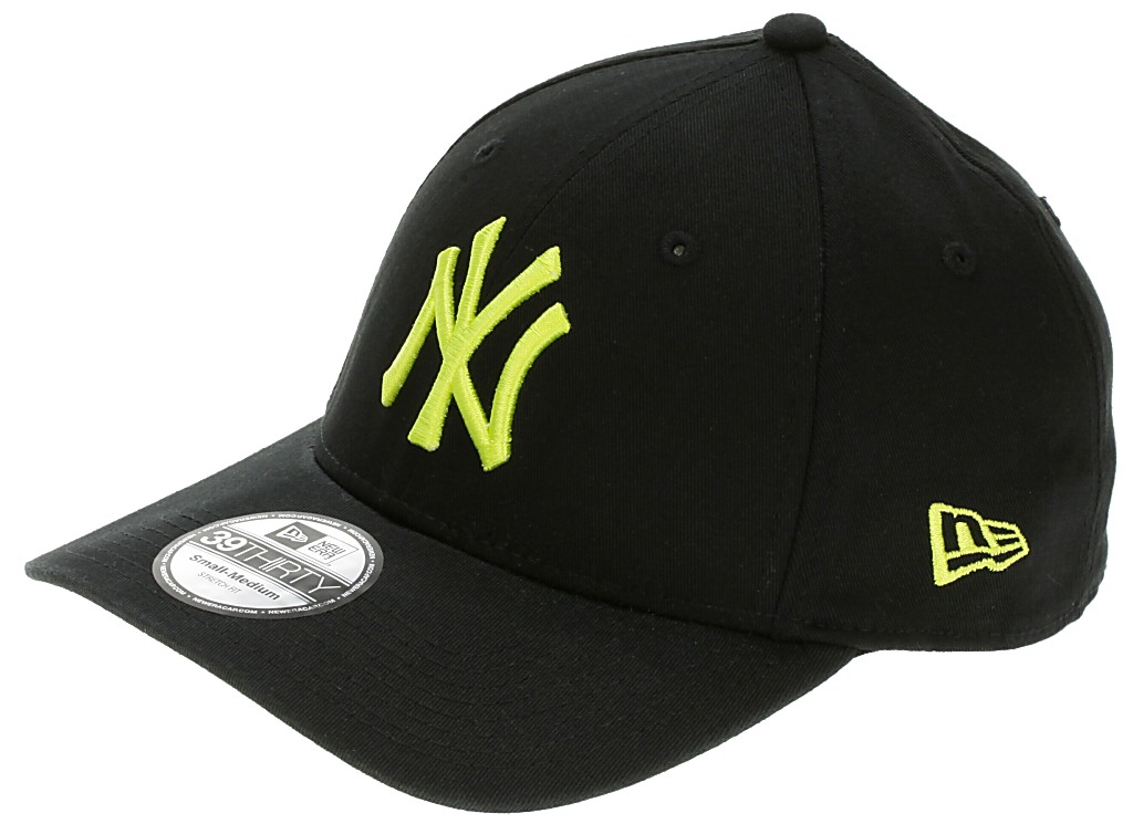 cap New Era 39T MLB Seasonal Basic New York Yankees - Black/Cyber Green