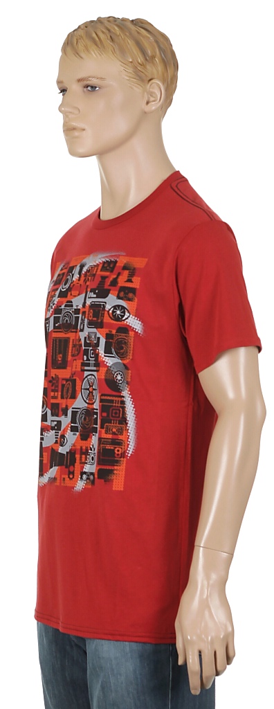 T-shirt Habitat Capture & CRT - Crimson Red
