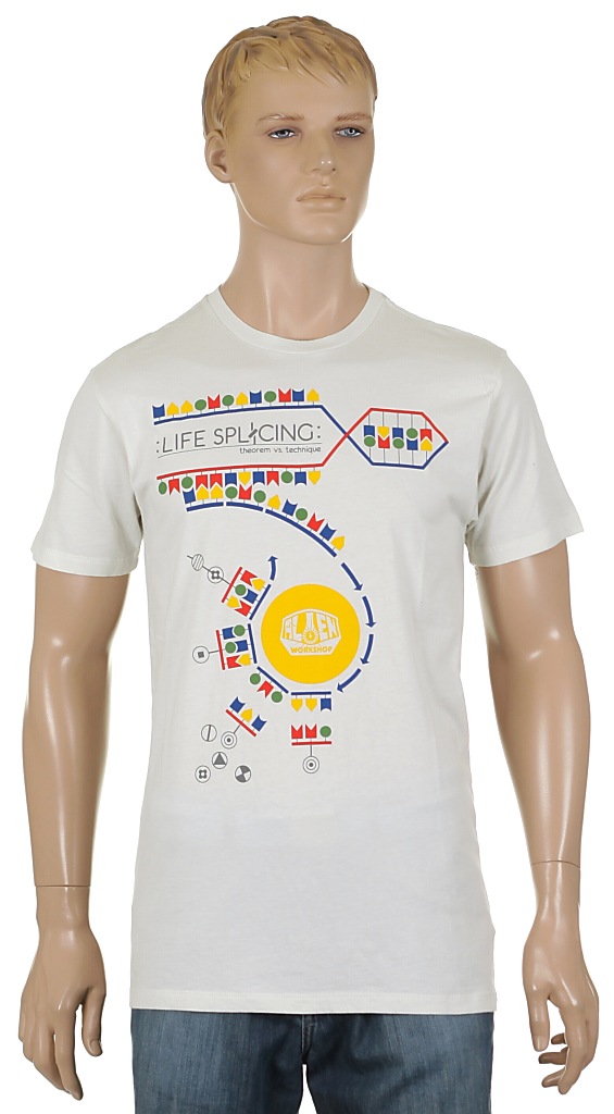 t-shirt Alien Workshop Life Splicing - Cement