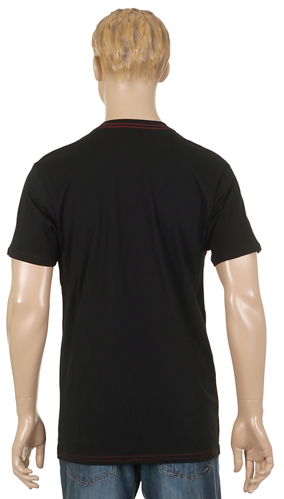 tričko Habitat Geo Pod Grid - Black