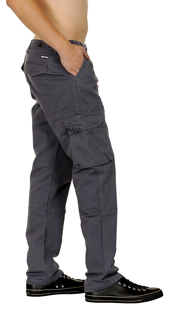 Burton Transport Cargo Trousers - Quarry