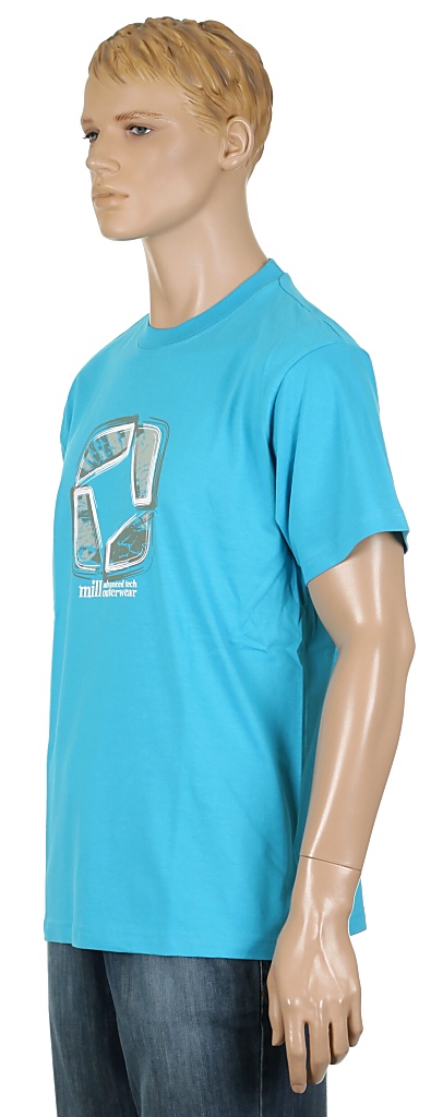 Mill Logo T-shirt - Sky Blue