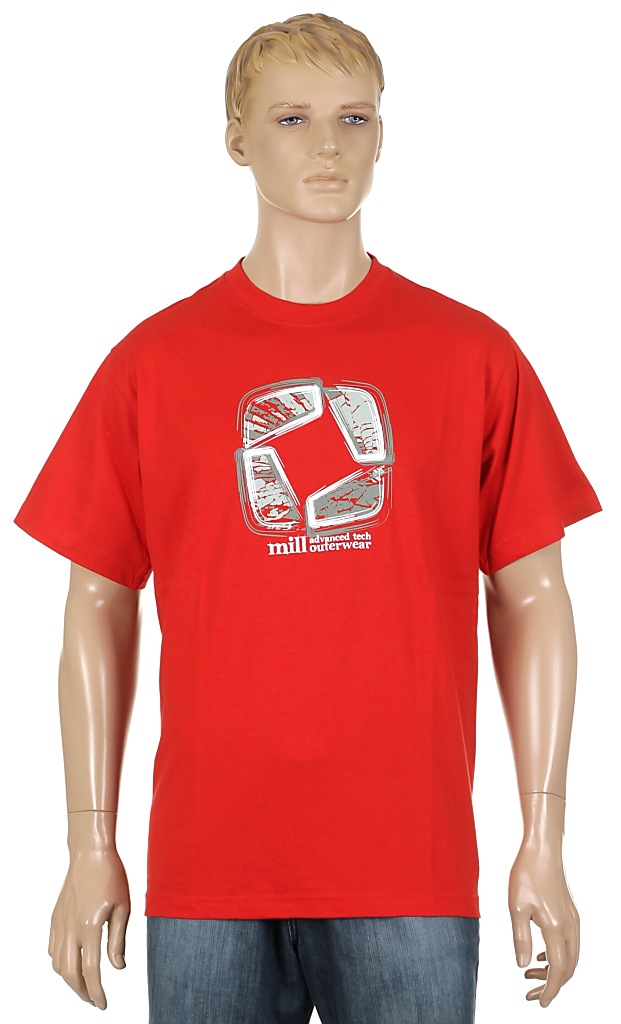 Mill Logo T-shirt - Red