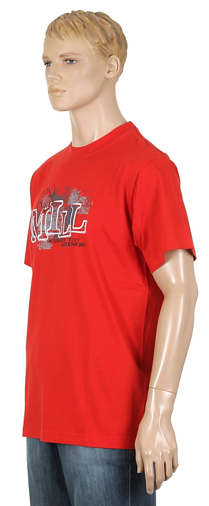 Mill Cobble T-shirt - Red