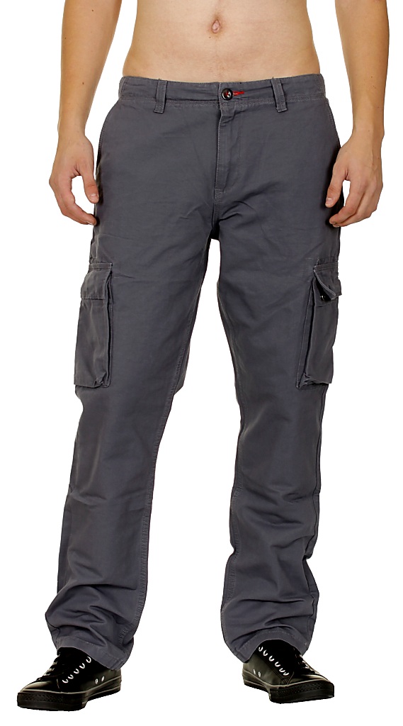 Burton Transport Cargo Trousers - Quarry
