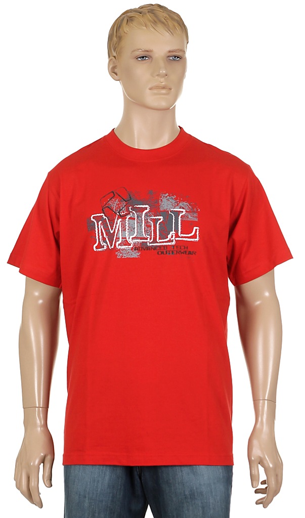 Mill Cobble T-shirt - Red