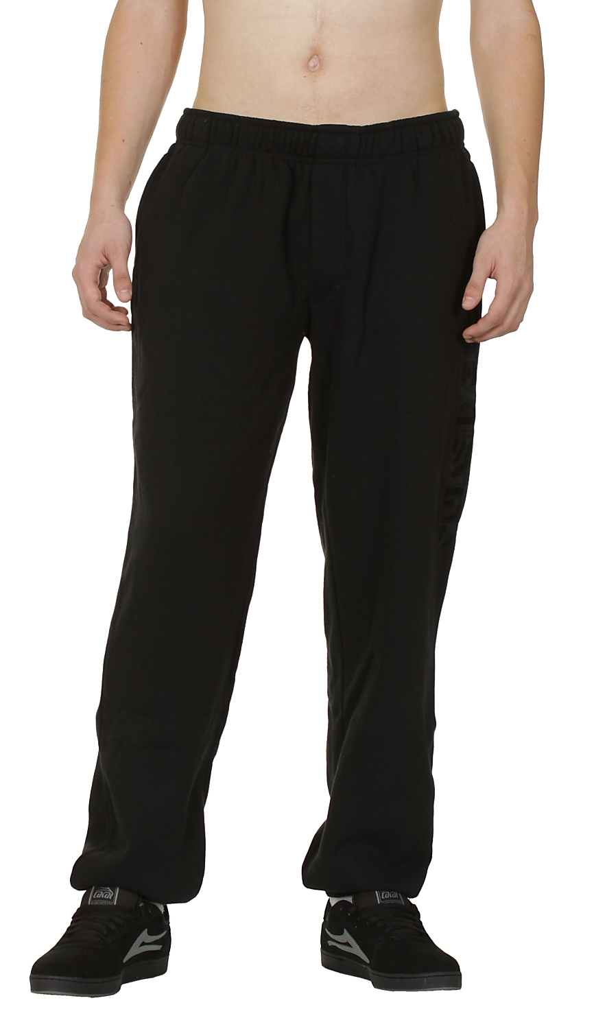 tepláky Quiksilver Lettring - Black