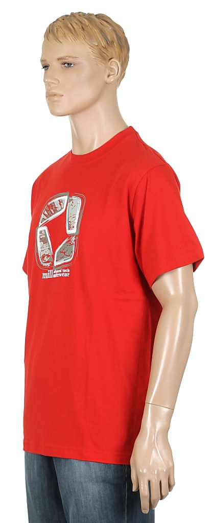Mill Logo T-shirt - Red