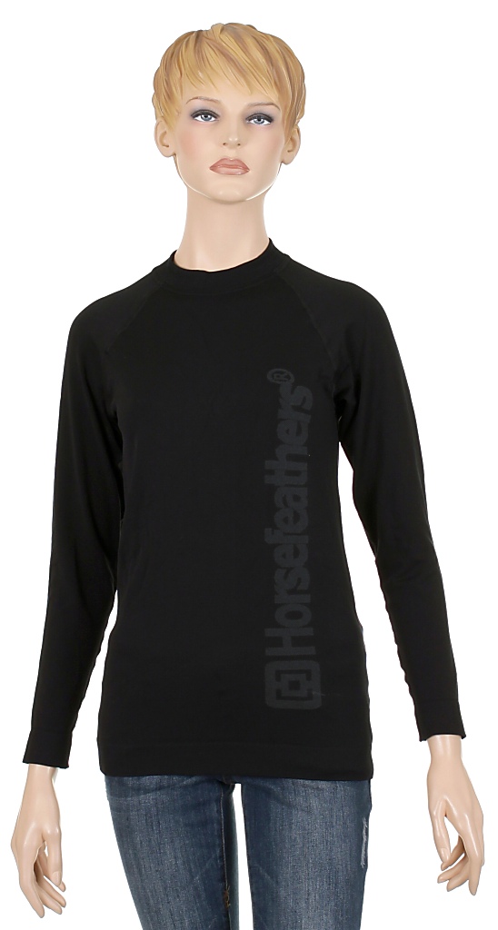 koszulka trykotowa Horsefeathers Camino LS - Black