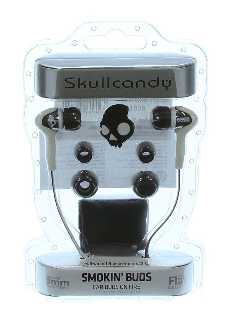 sluchátka Skullcandy Smokin´Buds - White/Black/074