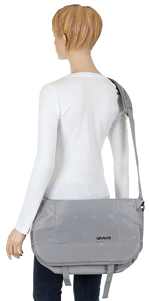taška Gravis Hobo Medium - Frost Gray