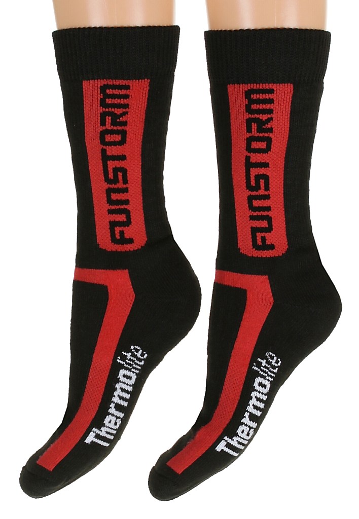 ponožky Funstorm AU01204 - Black
