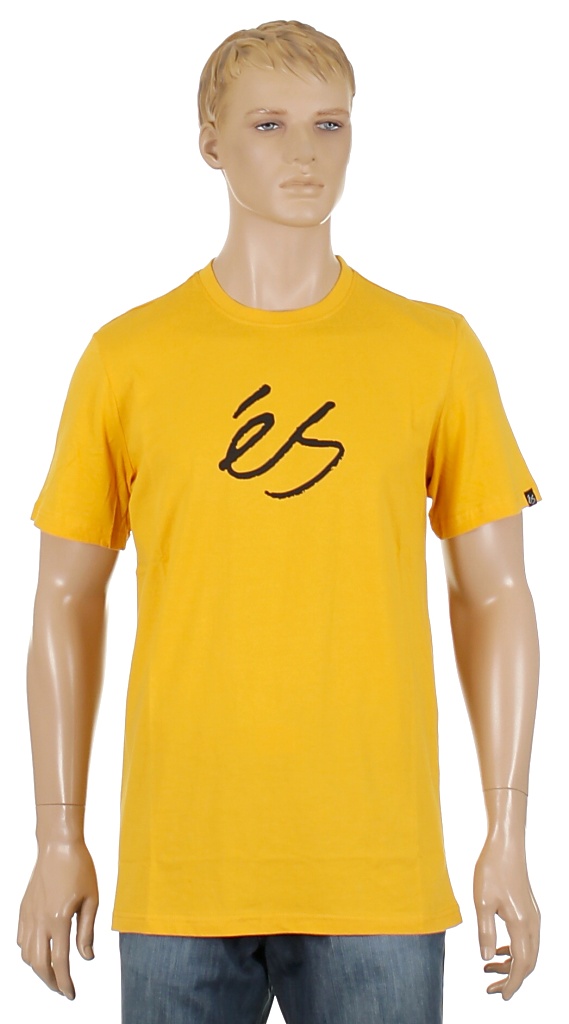 tričko És Script Solid 10 - Yellow