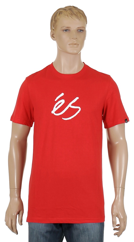 t-shirt És Script Solid 10 - Red