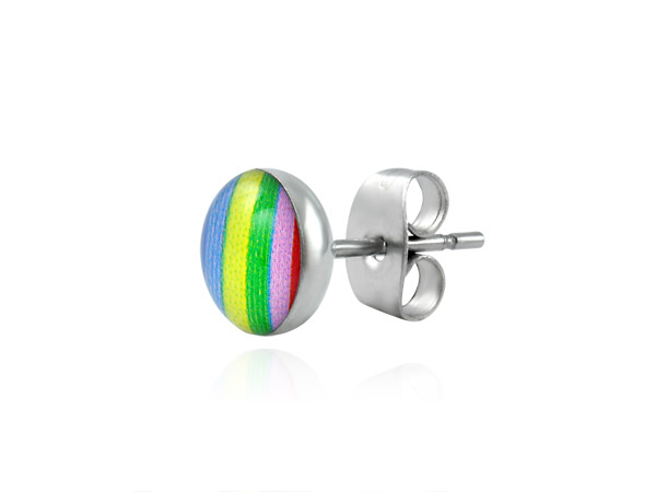 kolczyk 316L LEB071BA - Multi