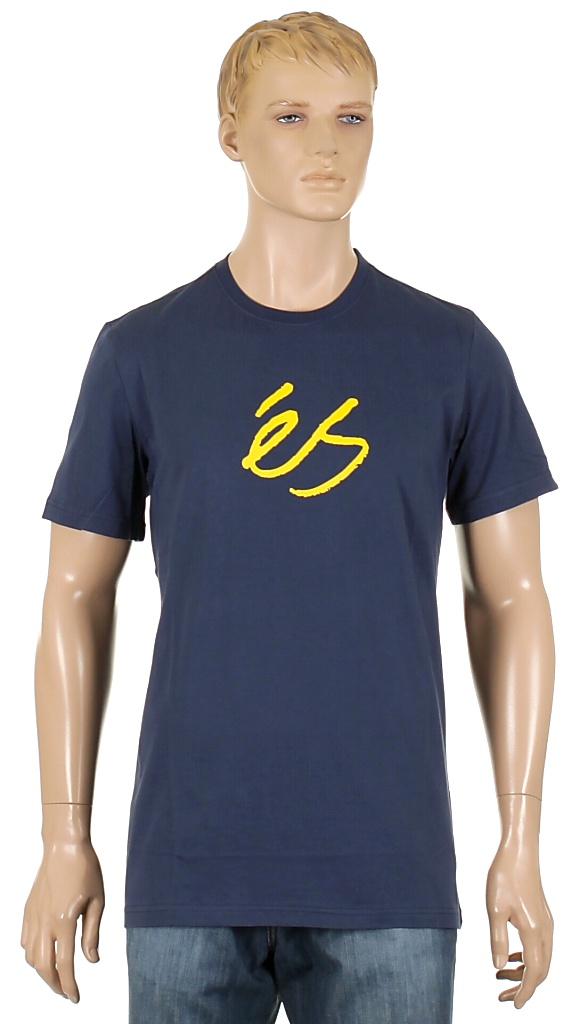 tričko És Script Solid 10 - Harbor Blue