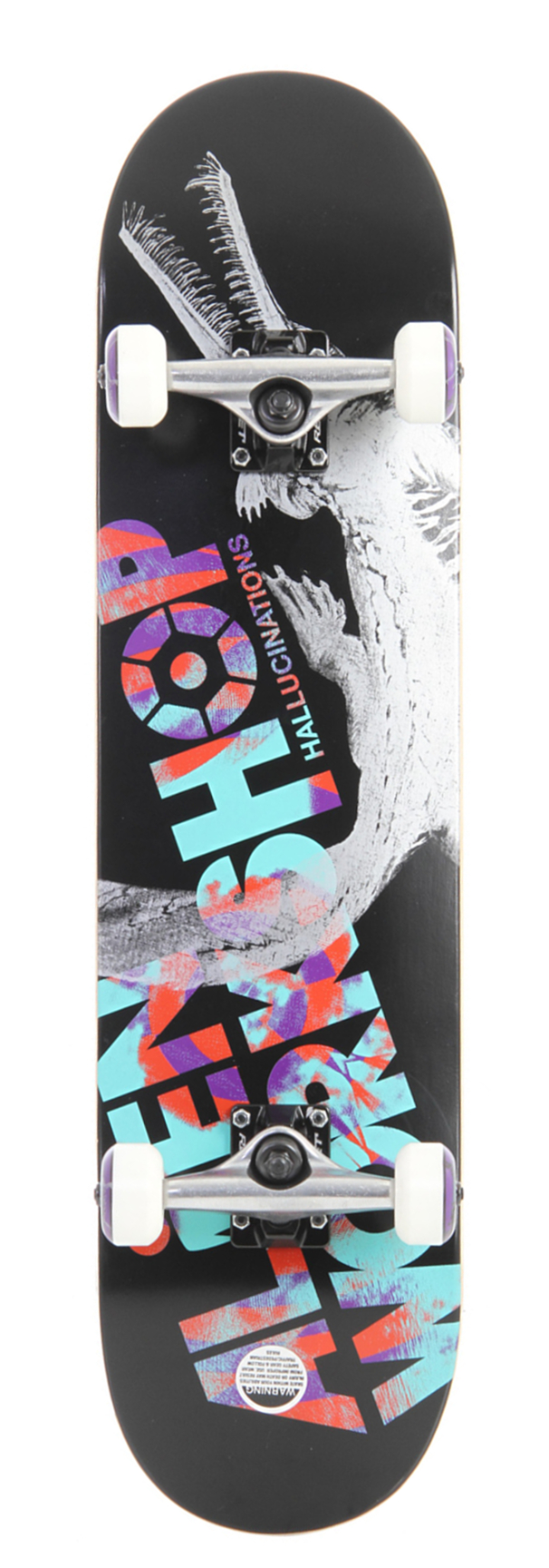 skateboard Alien Workshop Filmworks Hallucinations Complete - Black