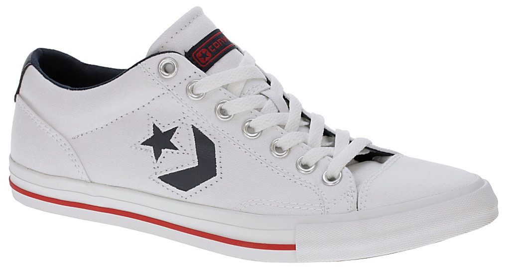 topánky Converse Court Star - White/Athletic Navy/Varsity Red