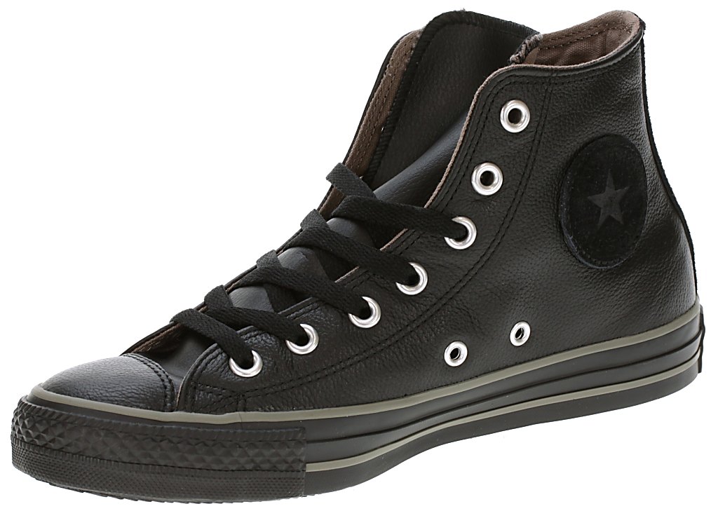 shoes Converse Chuck Taylor All Star Leather Hi - 565/Black/Black