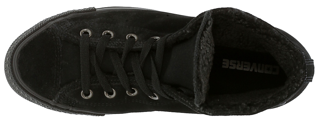 Converse Chuck Taylor All Star Leather Hi Shoes - 596/Black/Black