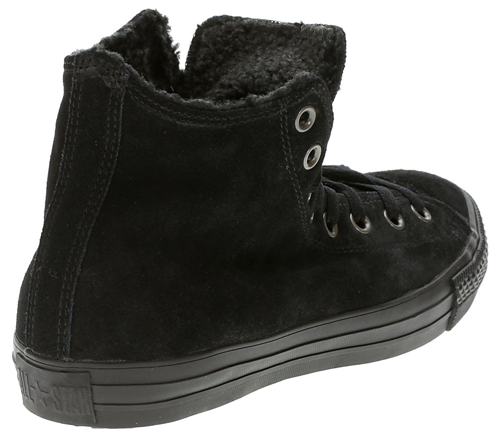 Converse Chuck Taylor All Star Leather Hi Shoes - 596/Black/Black