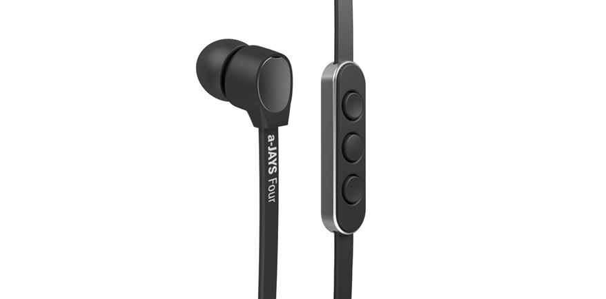 słuchawki Jays A-Four iPhone - Black
