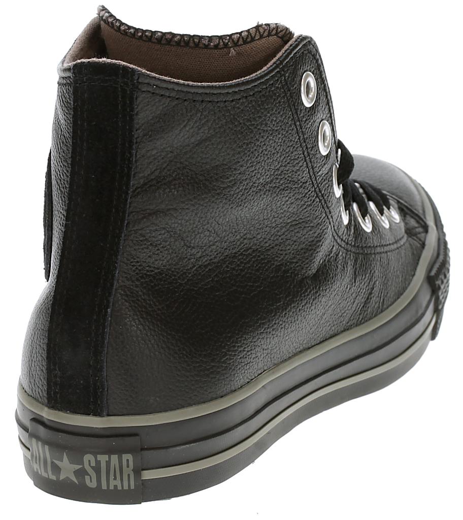 shoes Converse Chuck Taylor All Star Leather Hi - 565/Black/Black