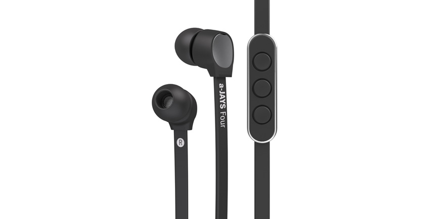słuchawki Jays A-Four iPhone - Black