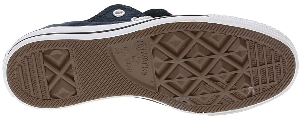 topánky Converse Chuck Taylor All Star Double Tongue OX - Dress Blue/Cinnabar